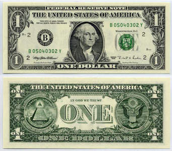 One dolar bill